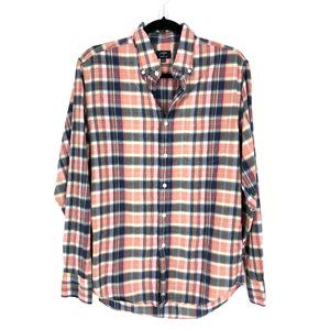 J. Crew | Button Down Summer Plaid Size S